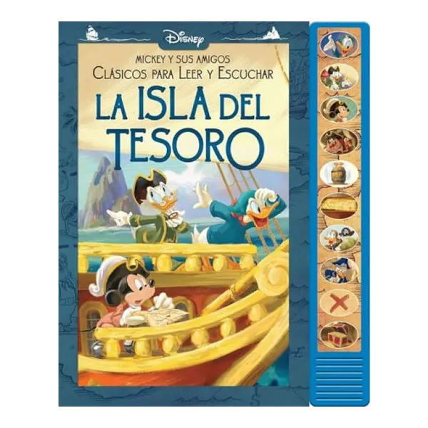 Clasicos leer-escuchar isla tesoro