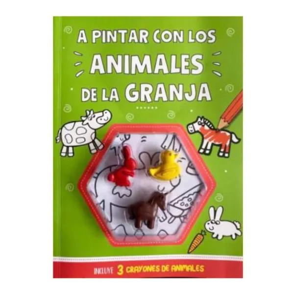 Divertite pintando - animales de la granja
