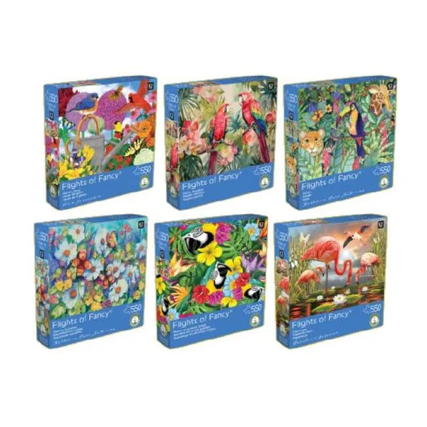 Ki puzzles - rompecabezas colección vuelos de lujo 550 piezas surtido