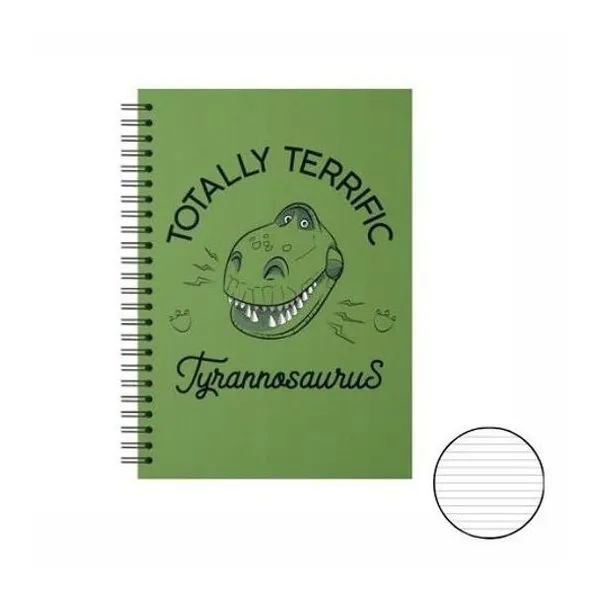 Cuaderno 21x29.7 rayado 80h tapa dura con espiral x unidad modelos surtidos toy story
