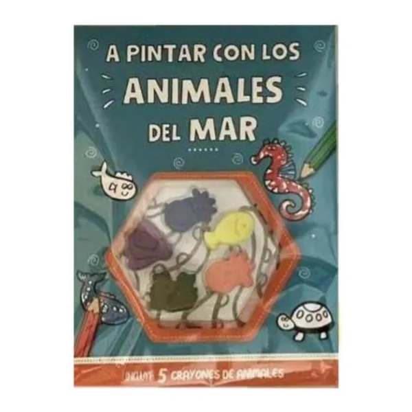 Divertite pintando - animales del mar