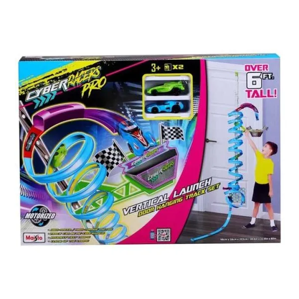 Maisto pistas cyber racers door hoop track set 12559