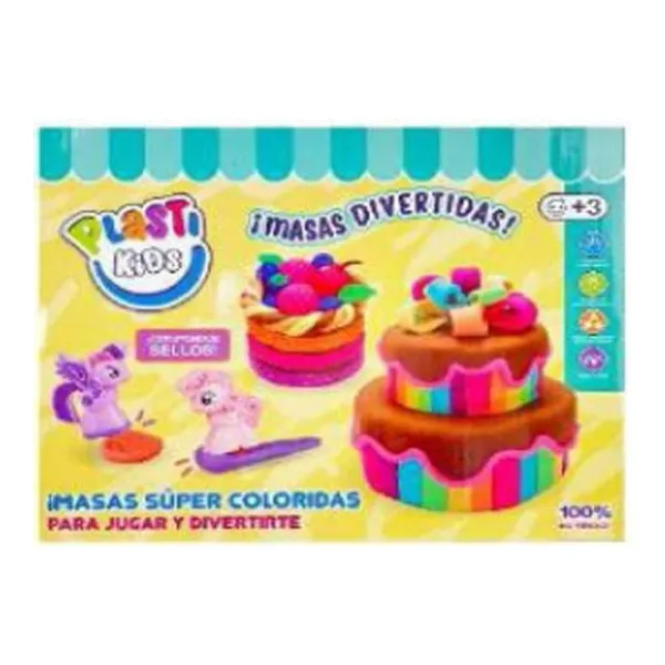Súper masas para modelar con accesorios 24 x19 x6 cm