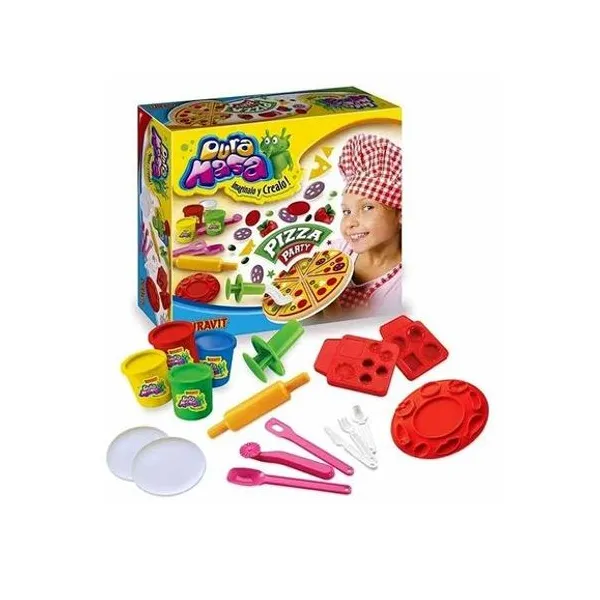 Masas pizza party x4 potes 28x30x8 cm Duravit