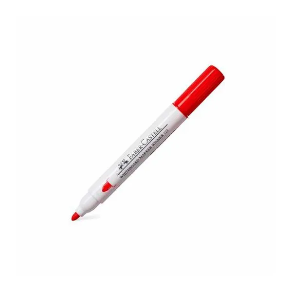 Marcador para pizarra winner 123 rojo caja x12 faber 35