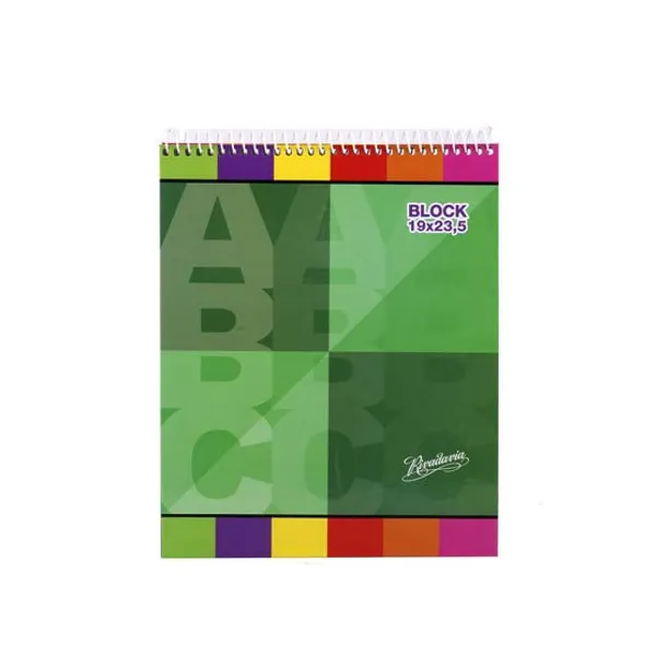 Block espiral Rivadavia abc 19 x23,5 x50 hs.cuadro