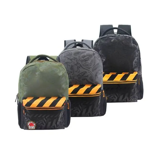 Mochila 16" espalda dinosaurios danger x unidad colores surtidos lsyd