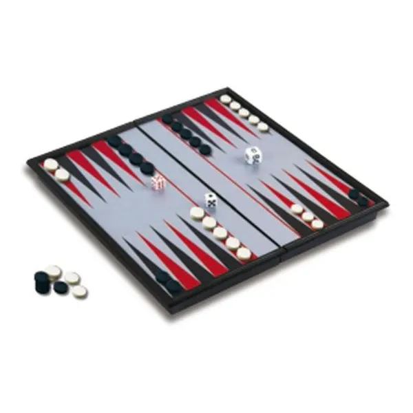 Backgamon magnetico travel game