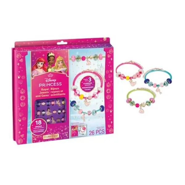 Make it real pulseras princesas 26pz
