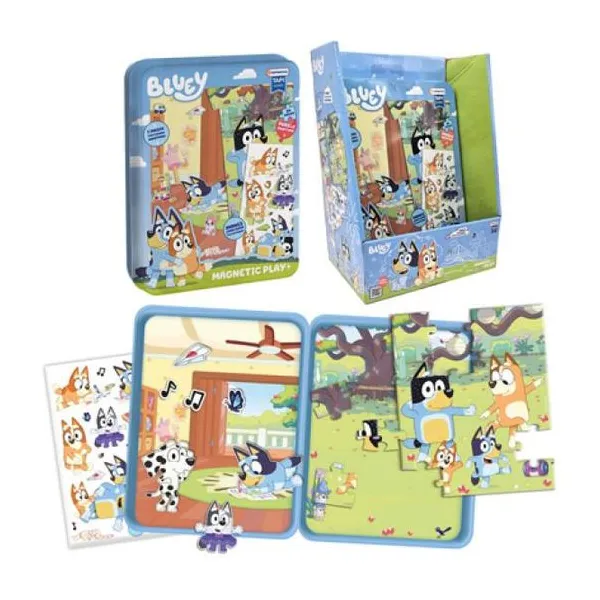 Magnetic play, 2 juegos magnéticos en 1 lata. inc