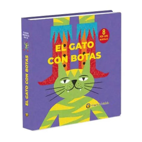 El gato con botas clásicos increíbles (pop up)