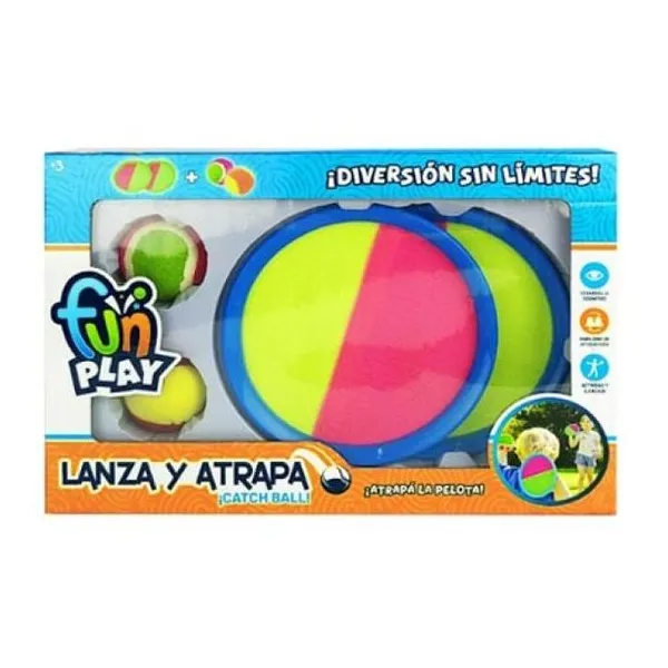 Lanza y atrapa fun play 36 x24 x7 cm