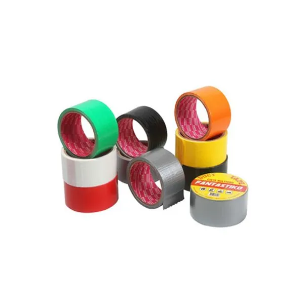 Cinta stiko tela laminada multiuso fantastiko color 48 x9 mts