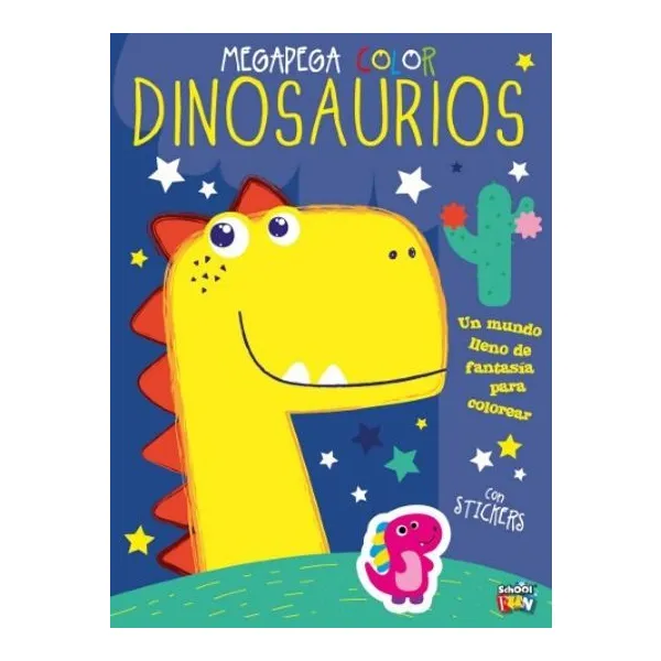 Megapega color dinosaurios