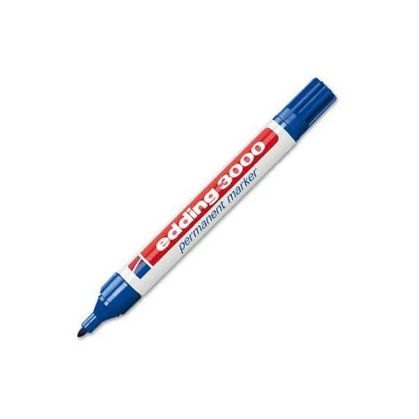 Marcador Edding e 3300 permanente para bis.azul