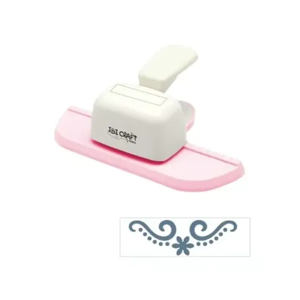 Perforadora artistica ibi craft guarda continua flores