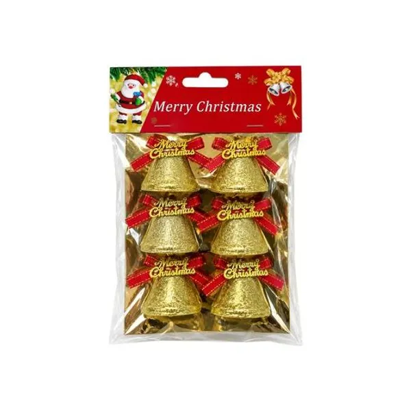 Campana metal 3.5 cm x6 en blister