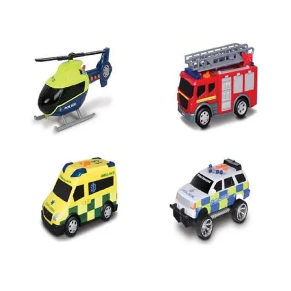 Road rippers uk rush & rescue (boxed) - 4 assorted (5"/13 cm) surtidos