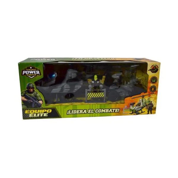 Set de vehiculos militares 5 piezas en caja 40x16x11 cm