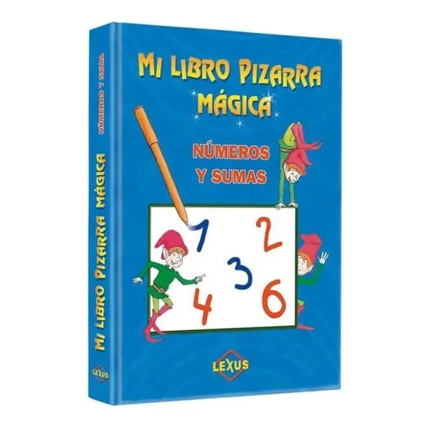 Mi libro pizarra mágica, números y sumas 26 21 cm