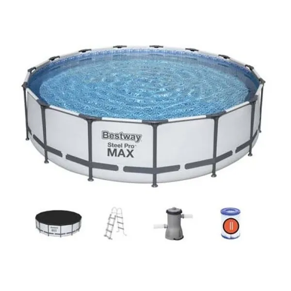 Pileta estructural 14.970 l/457 cm x107 cm con bomba