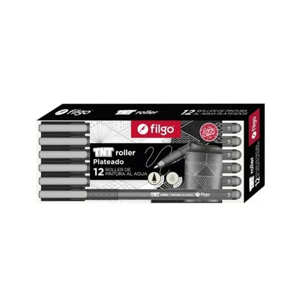 Marcador de pintura al agua tnt roller 1.0 mm caja x12 unidades Filgo - tntrlr