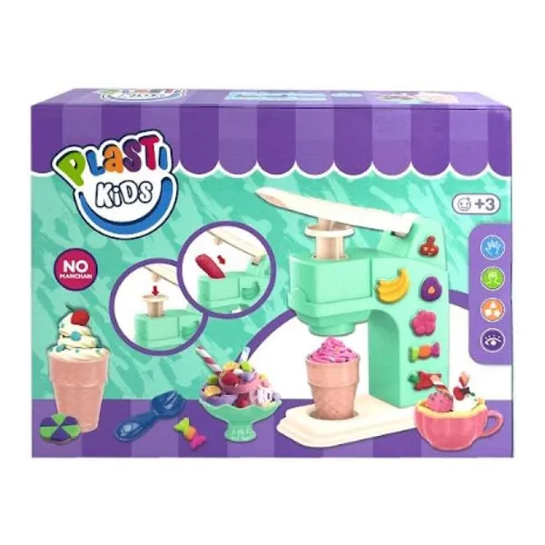 Masas para modelar helados con accesorios 24 x18 x6 cm