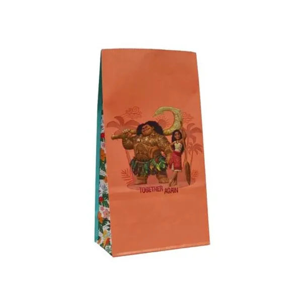 Bolsa cotillon moana 12.5x07x24.5 cm x unidad