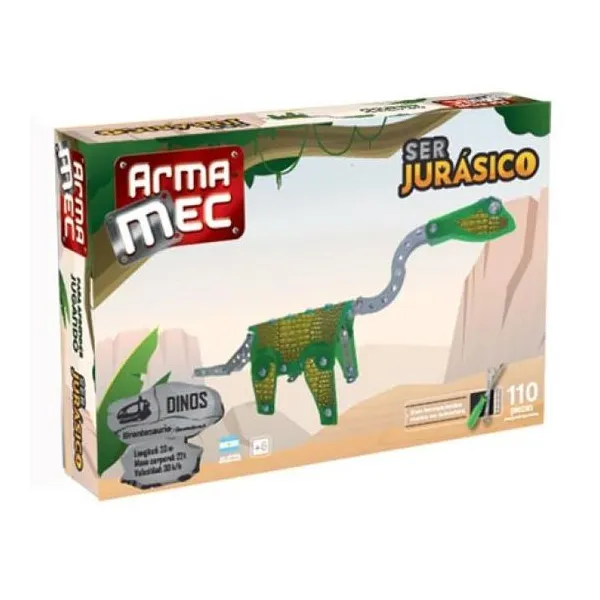Ser jurasico brontosaurus - 110 piezas