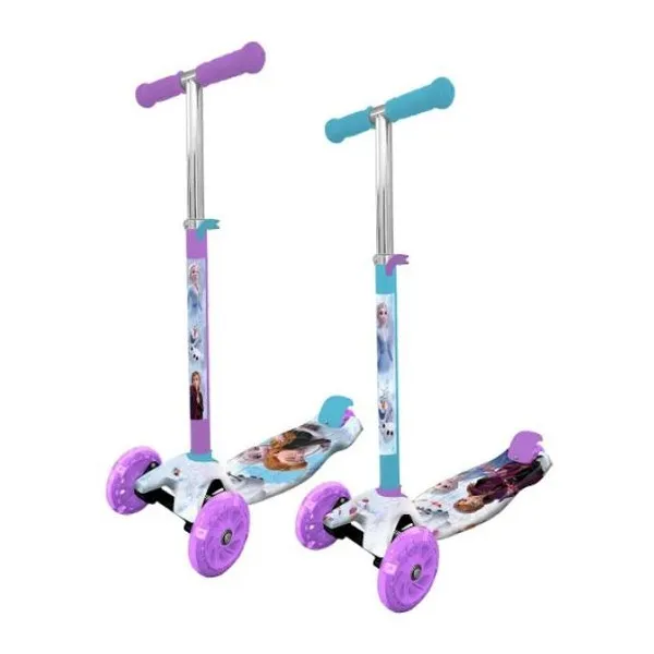 Monopatin Frozen con cuerpo de metal 80 58 23 cm (hasta 70 kg)