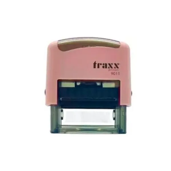 Sello automatico traxx 14 x38 mmpastel coral