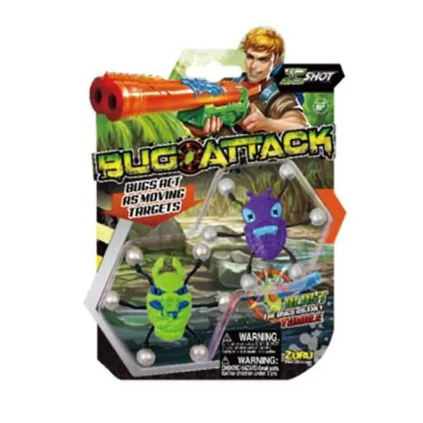 X-shot moving target bugs x2 bichos