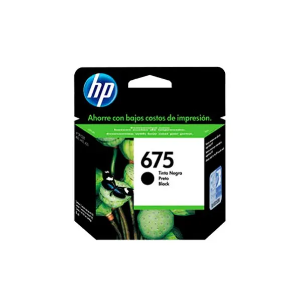 Cartucho HP liquidacion original 675- cn690 al negro