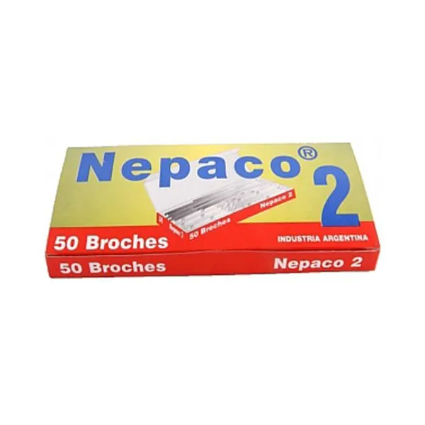 Nepaco n.° 2 metal cj.x 50 unid.