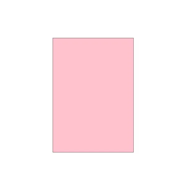 Cartulina pliego Muresco 44,5 x63 cmx 20 unid.pastel rosa