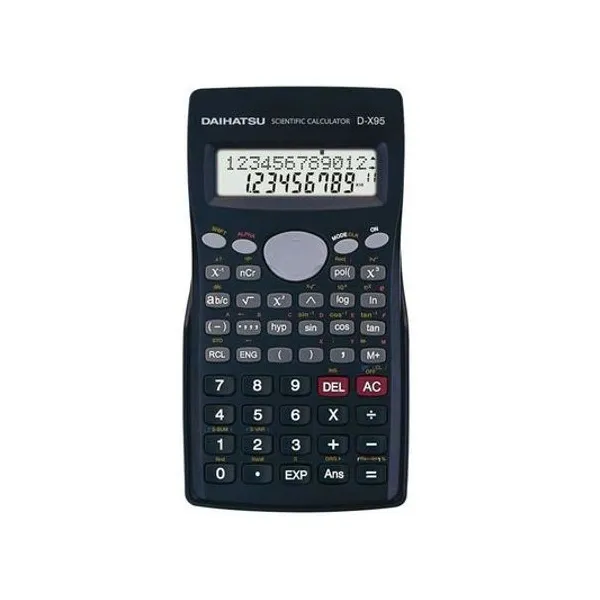 Calculadora científica 12 digitos 8.5x16 cm daihatsu - d