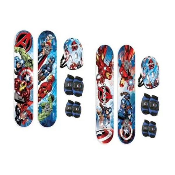 Super set skate Avengers 70x20 cm