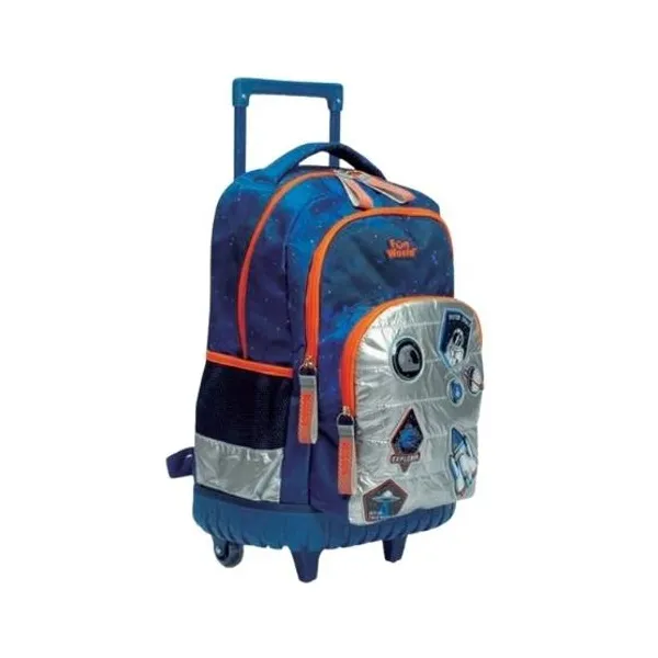 Mochila con carro 18" fw fun world universe