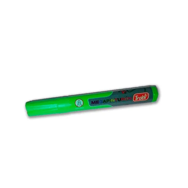 Marcador trabi megapinturon cj.x 10 unid.verde claro