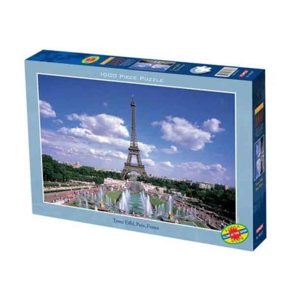 Puzzle 1000 pzas iluminado torre eiffel (100-327)