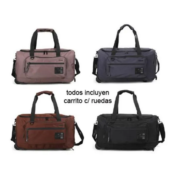 Bolso travel monaco con ruedas 52x28x26 cm