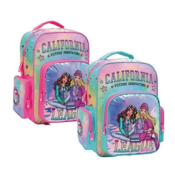 Barbie mochila 17" espalda -california-