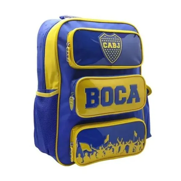 Mochila 18" espalda Boca Juniors Cresko