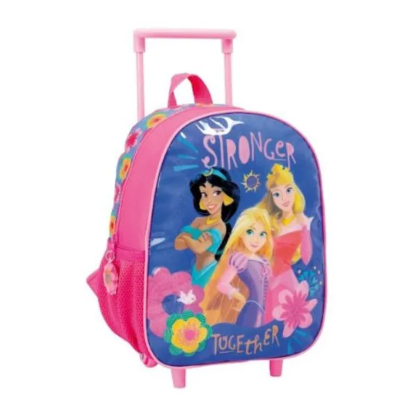 Disney princess mochila 12" carro - stronger