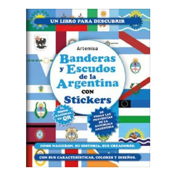 Banderas y escudos de la argentina con stickers