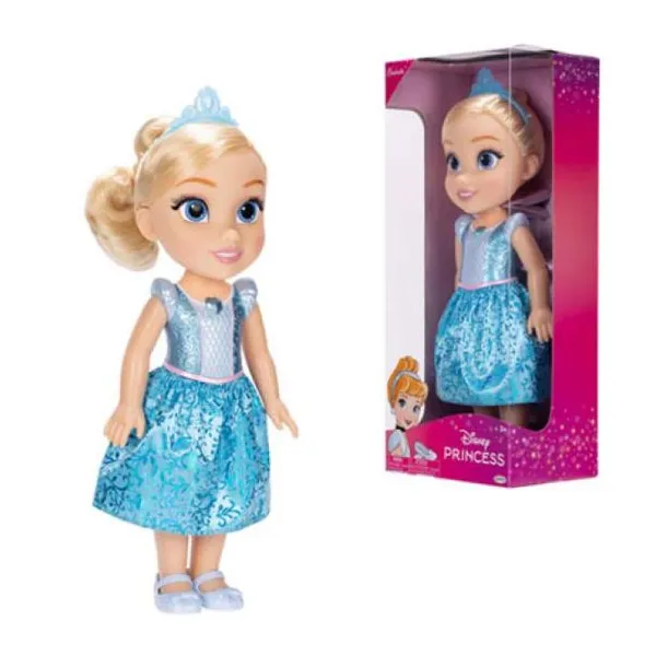 Muñeca princesa cenicienta super premium 40 cm full fashion