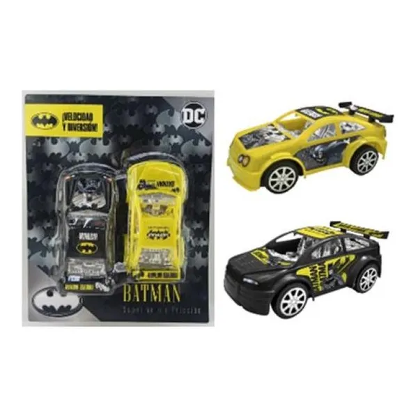 Auto a fricción x2 batman 28 x22 x6 cm