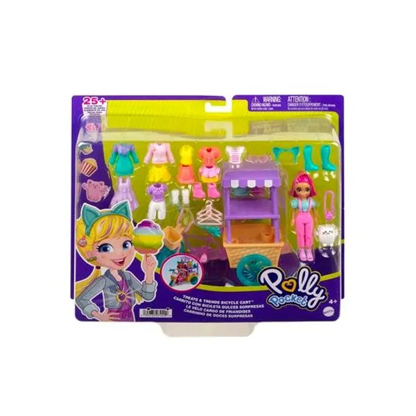 Set polly pocket carrito de dulces sorpresa