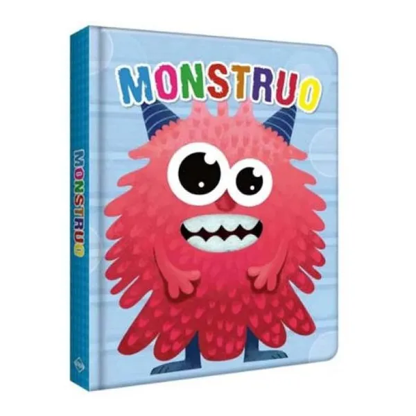 Monstruo 16 x21 cm10 páginas troqueladas, con divertidas bocas en fieltro