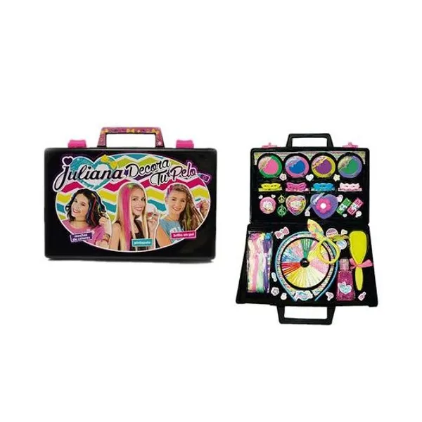 Valija decora tu pelo 21pzs 25x16 cm Juliana - jyjjul019